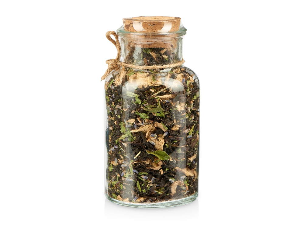 Чай черный с соком имбиря, карамелью и грецким орехом, мини