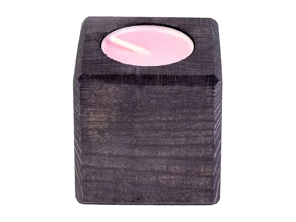 Свеча в декоративном подсвечнике Манго