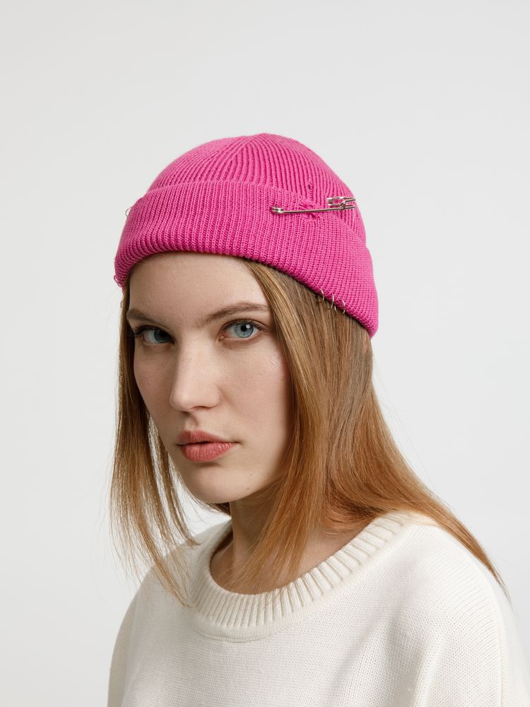 Шапка Pricker, розовая (малиновая)