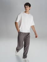 Футболка оверсайз унисекс Vozduh, черная