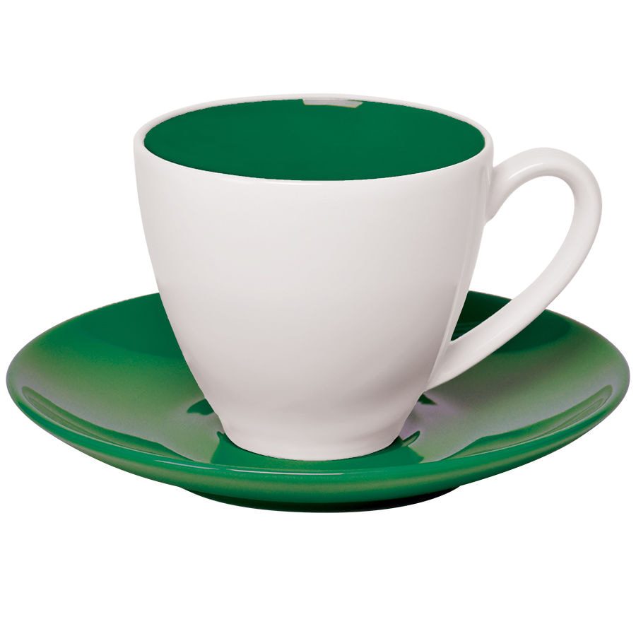 Чайная пара "Galena" в подарочной упаковке, оранжевый, 200мл, 15,3х15,3х10см, фарфор