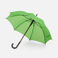 Зонт-трость Standard, белый с серебристым внутри