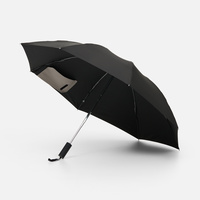 Зонт обратного сложения Easyroll, серый