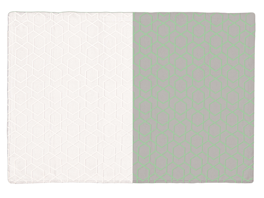 Светящийся в темноте плед Lattice