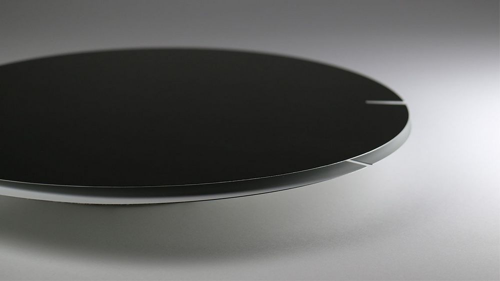 Часы настенные Melancholia Clock, черные