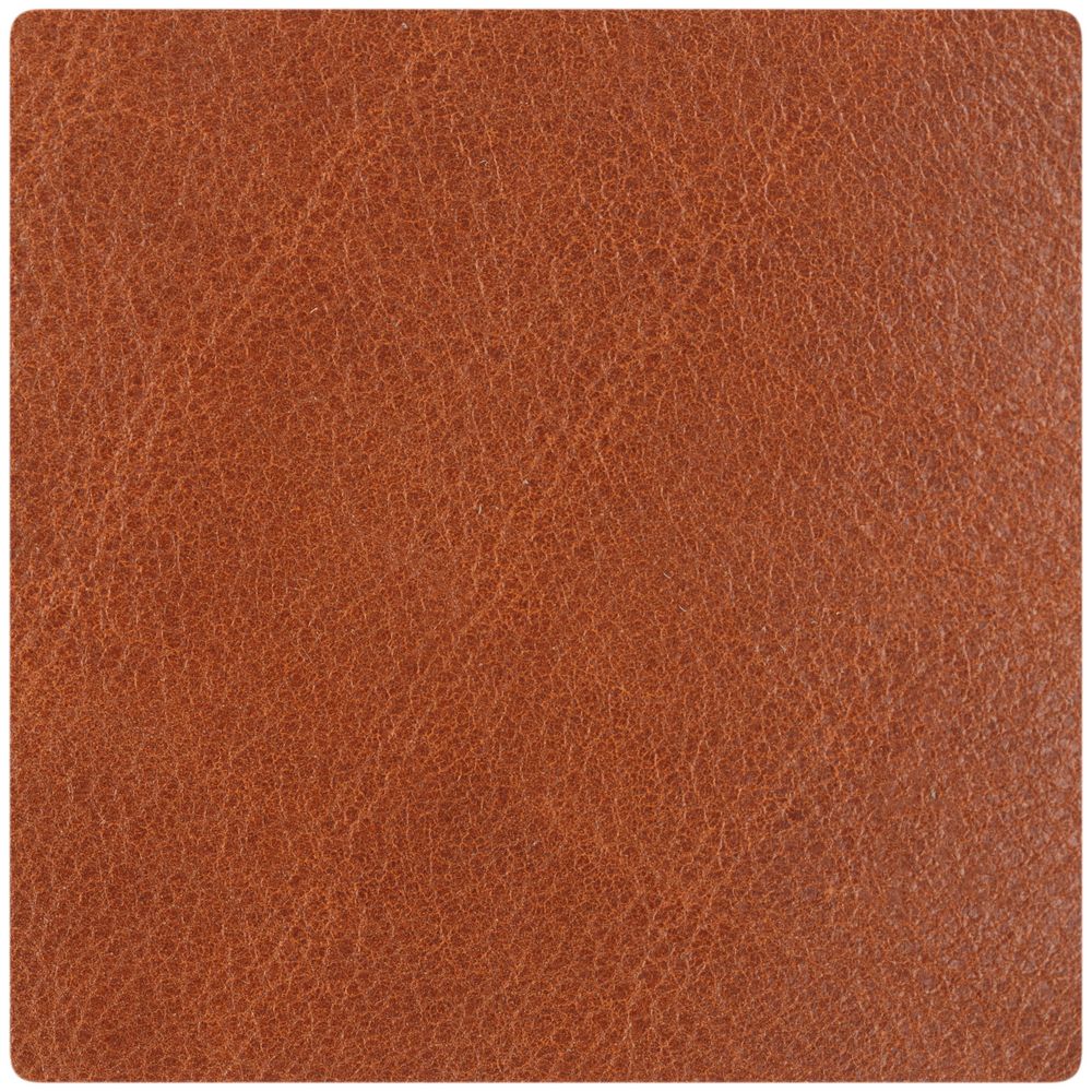 Лейбл кожаный Pasek, L, горчичный