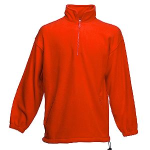 Толстовка "Half Zip Fleece", глубокий темно-синий_S, 100% п/э, 250 г/м2