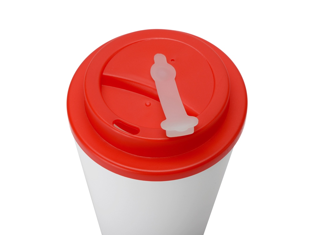 Пластиковый стакан с двойными стенками Take away