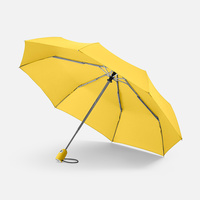 Зонт складной AOC, красный