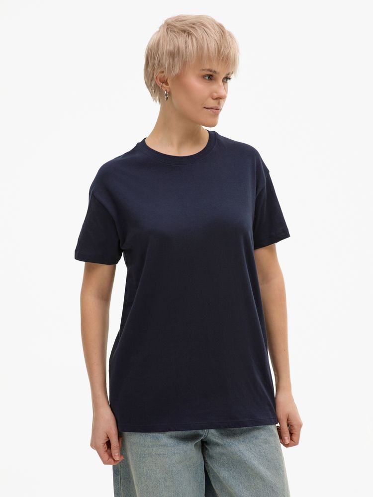 Футболка унисекс Regent 150, темно-синяя (navy)