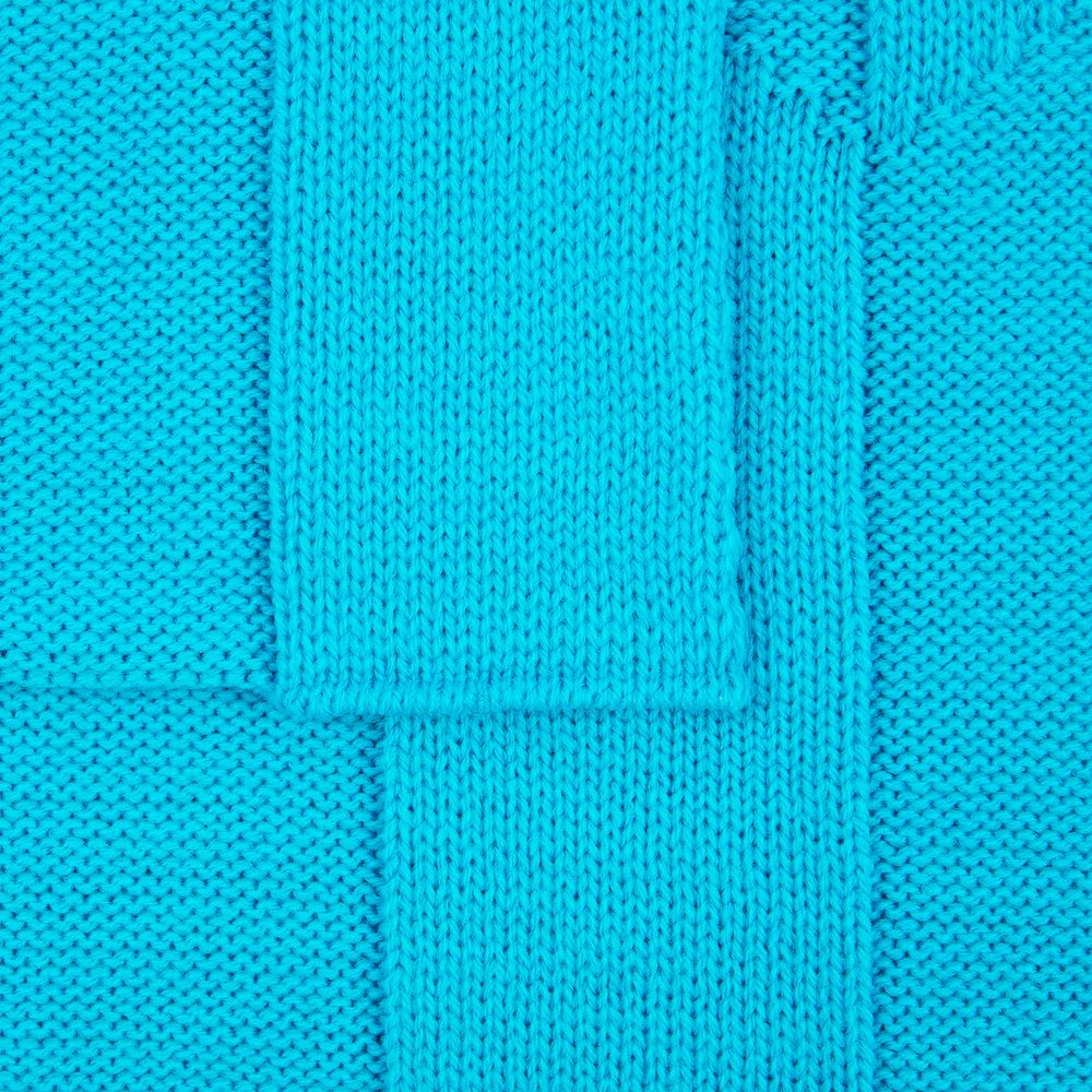 Плед Rombus, бирюзовый