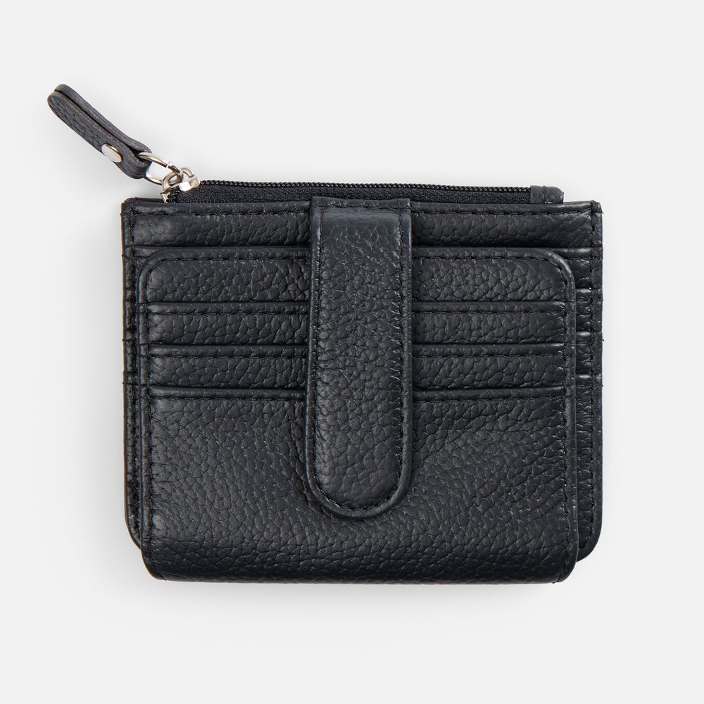 Картхолдер на молнии Unison, черный