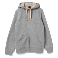 Толстовка унисекс на молнии Sherpa 280, ярко-зеленая