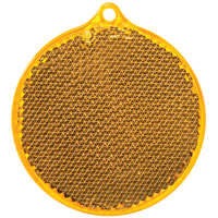 Пешеходный светоотражатель «Круг», синий