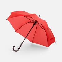 Зонт-трость Standard, белый с серебристым внутри