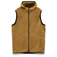 Жилет с капюшоном унисекс Gotland, черный