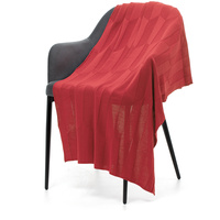 Плед Rombus, синий (дымчатый)