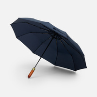 Зонт складной Cloudburst в подарочной упаковке, черный