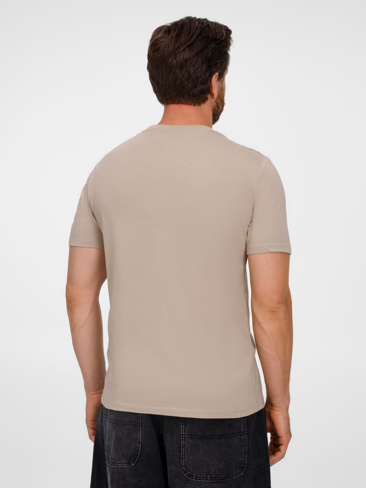 Футболка унисекс Legend, серо-бежевая