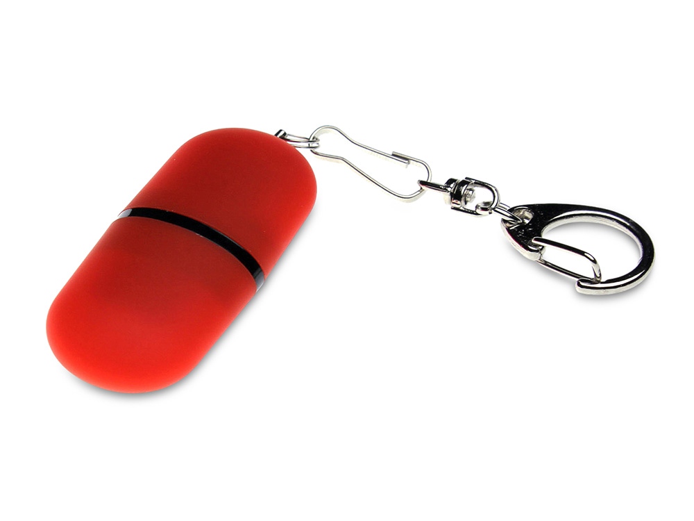 USB 2.0- флешка Goutte Soft-touch на 32 Гб каплевидной формы