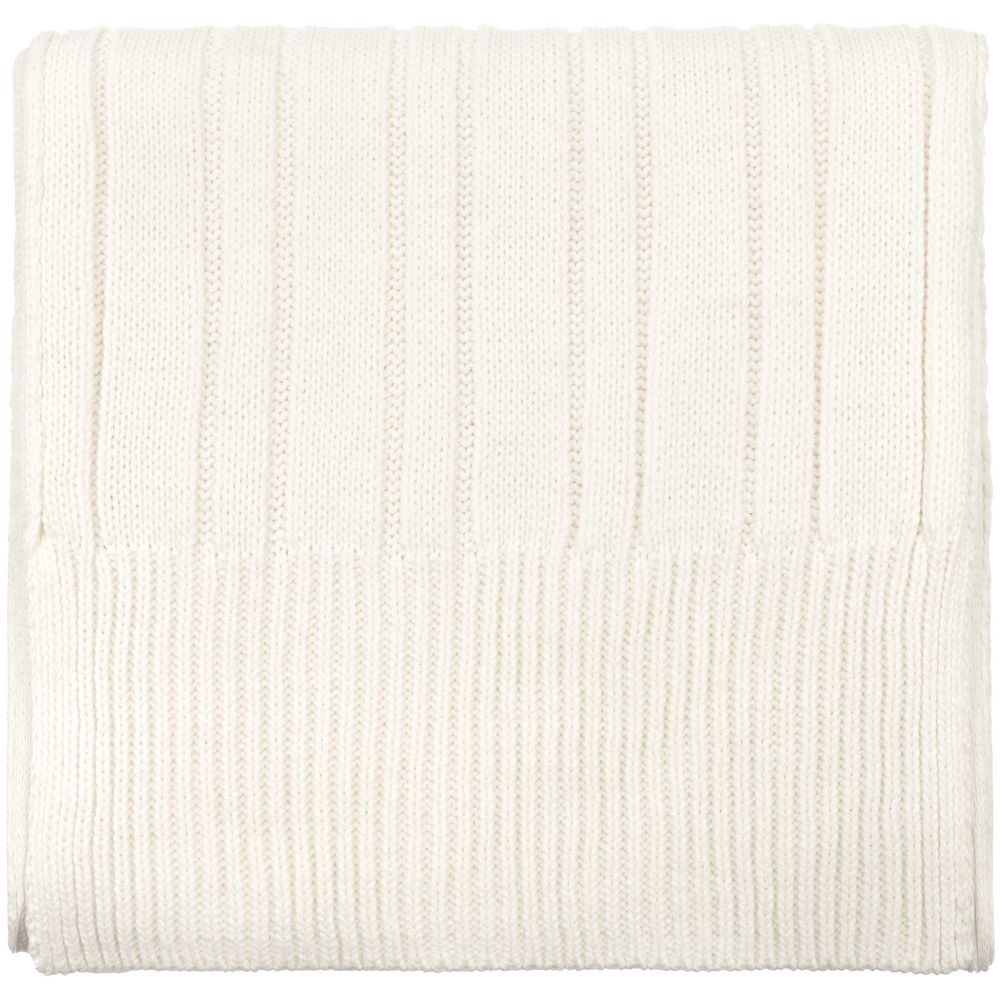 Шарф Knit Beat, белый (молочный)