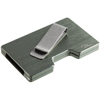 Футляр для карт с зажимом для купюр Cooper, черный