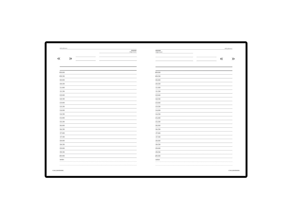 Ежедневник недатированный А6 Бумвинил