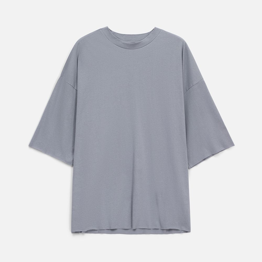 Футболка унисекс оверсайз T1, серая