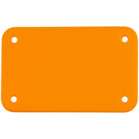 Лейбл из ПВХ Kreta, S, белый