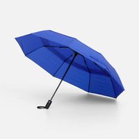 Складной зонт Dome Double с двойным куполом, серый