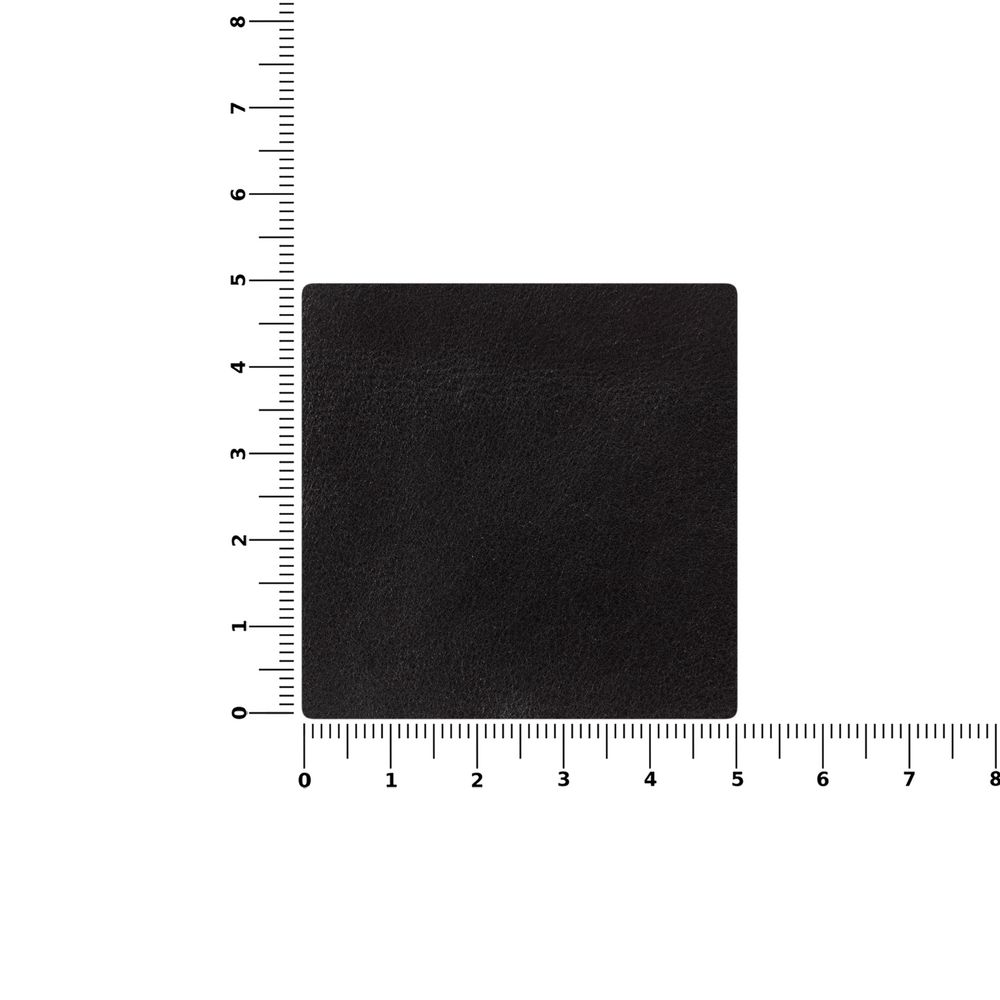 Лейбл кожаный Pasek, L, черный