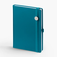 Ежедневник Favor Metal, недатированный, синий