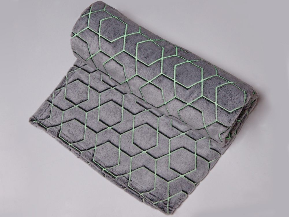 Светящийся в темноте плед Lattice