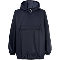 Дождевик-анорак Alatau, укороченный, черный, единый размер