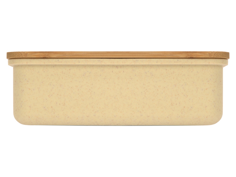 Ланч-бокс Lunch из пшеничного волокна с бамбуковой крышкой