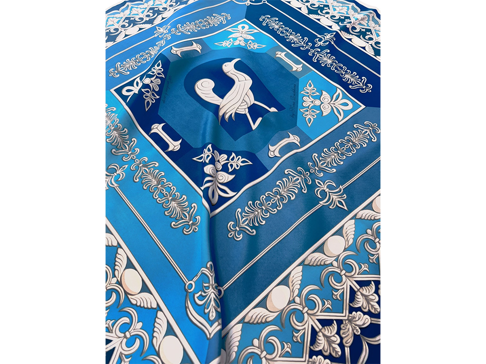 Платок Птица дивная