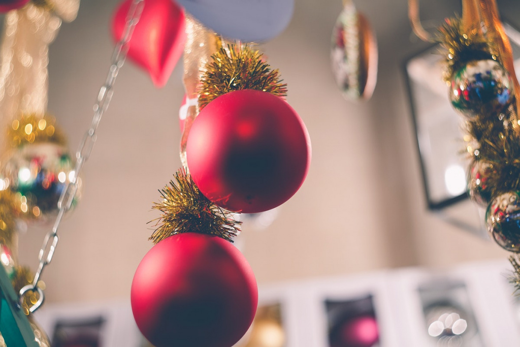 Close up of Christmas